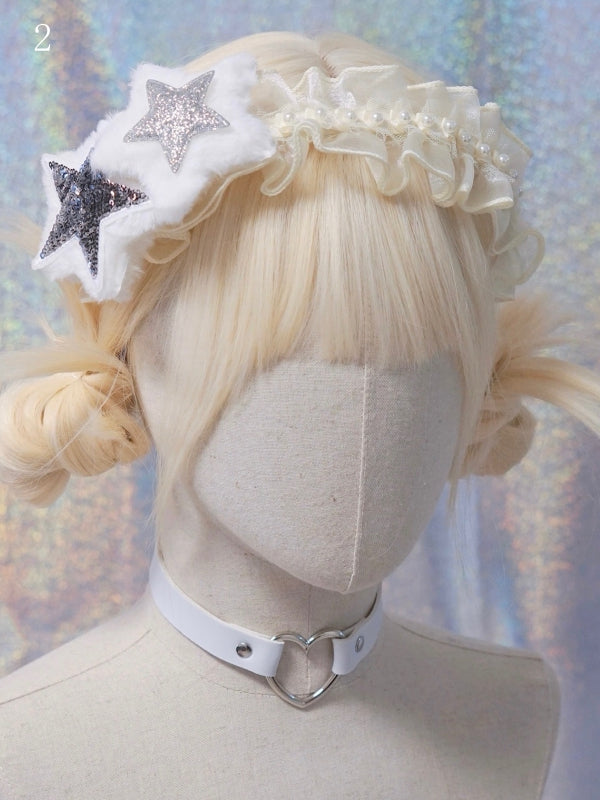 Schal Stern Design 5 KC Applikation/Dreieck Optionen