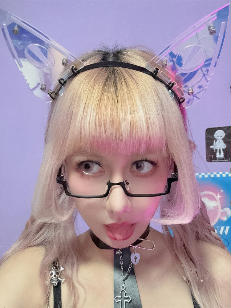 サイバーパンクな猫耳デザイン レーザーKC
