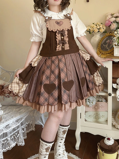 Plus Size Peter Pan Collar Short Sleeve Lolita Blouse - Versatile girl