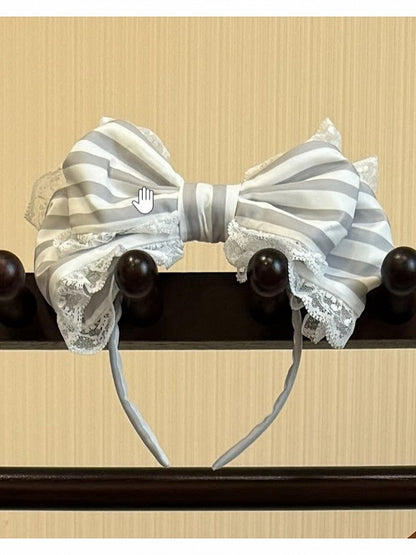 KC Headpiece in Blue and Gray Hues - Birds Diary