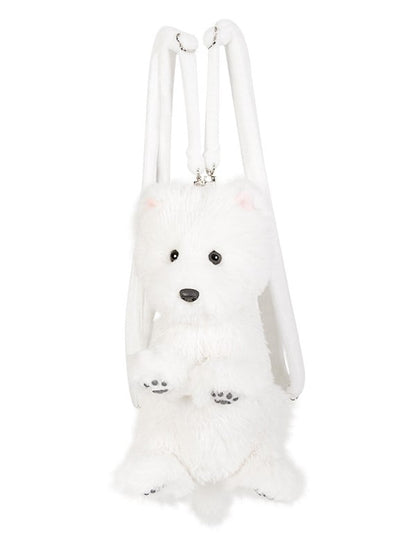 Backpack/Crossbody Dog Bag Plush Realistic