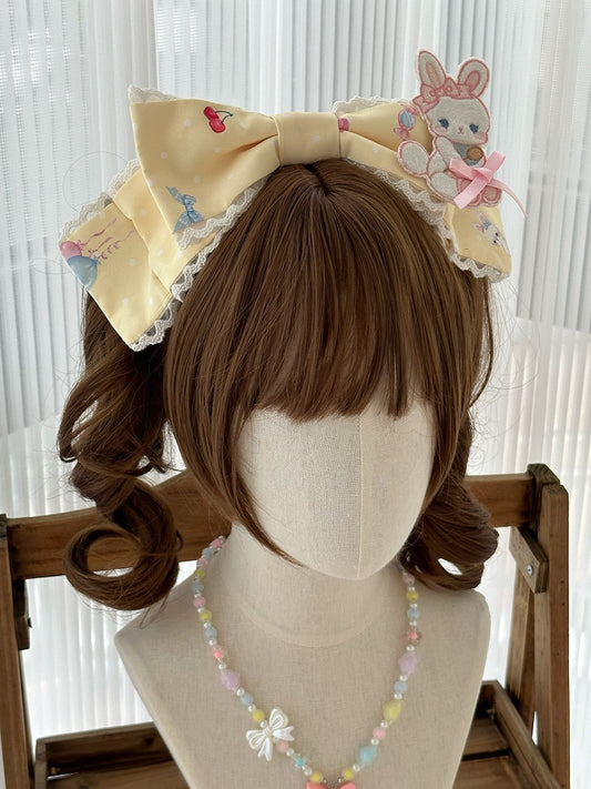 KC / Pink Yellow Bowknot