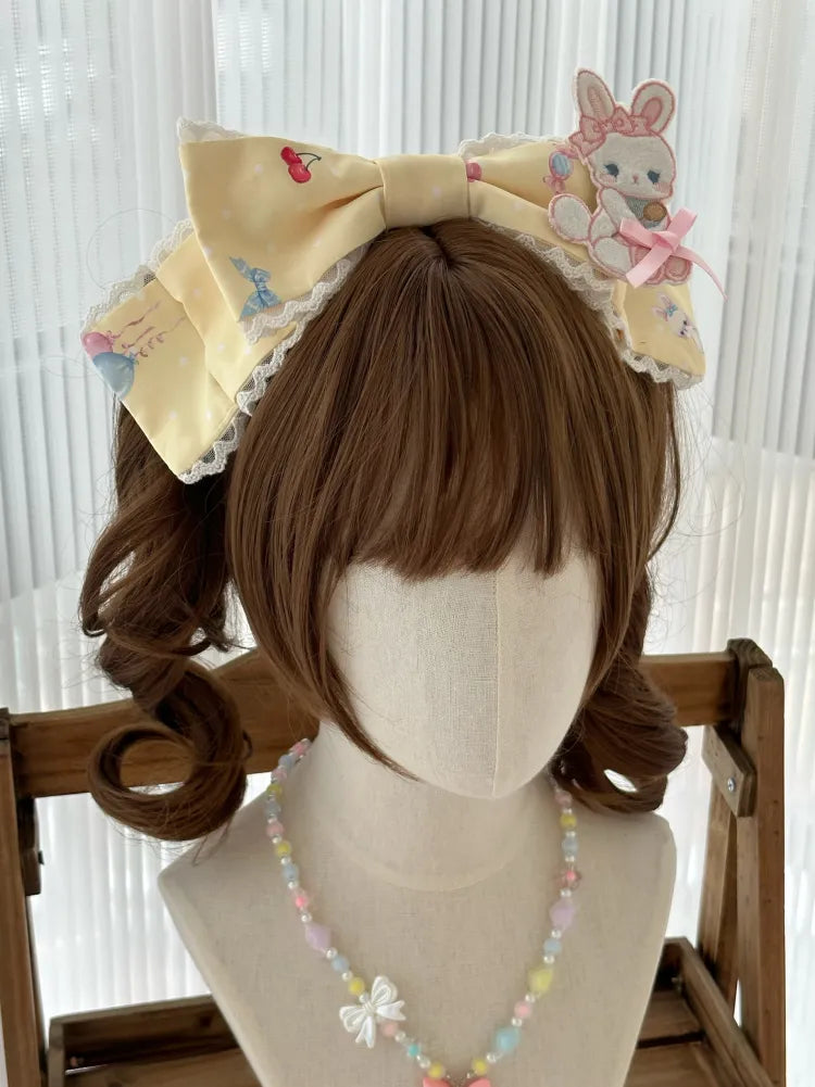 Pink / Yellow Bowknot KC