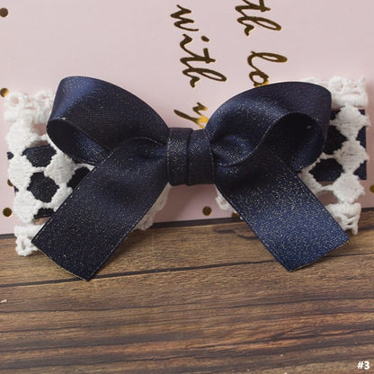 Lolita Blue Clip Hair Bowknot Sailor