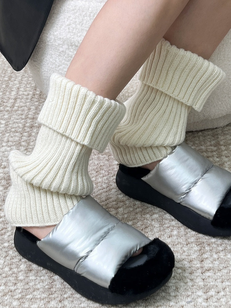 Warmers Knitted Color Solid Leg Colors 7