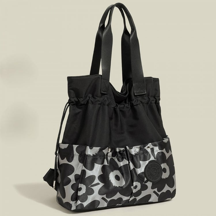 Colors Backpack/Handbag Decoration with Flower 3 Drawstring