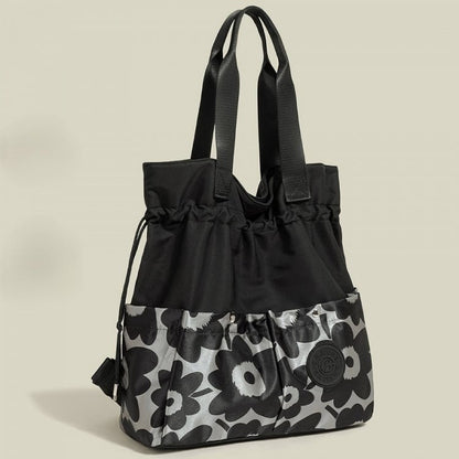 Colors Backpack/Handbag Decoration with Flower 3 Drawstring