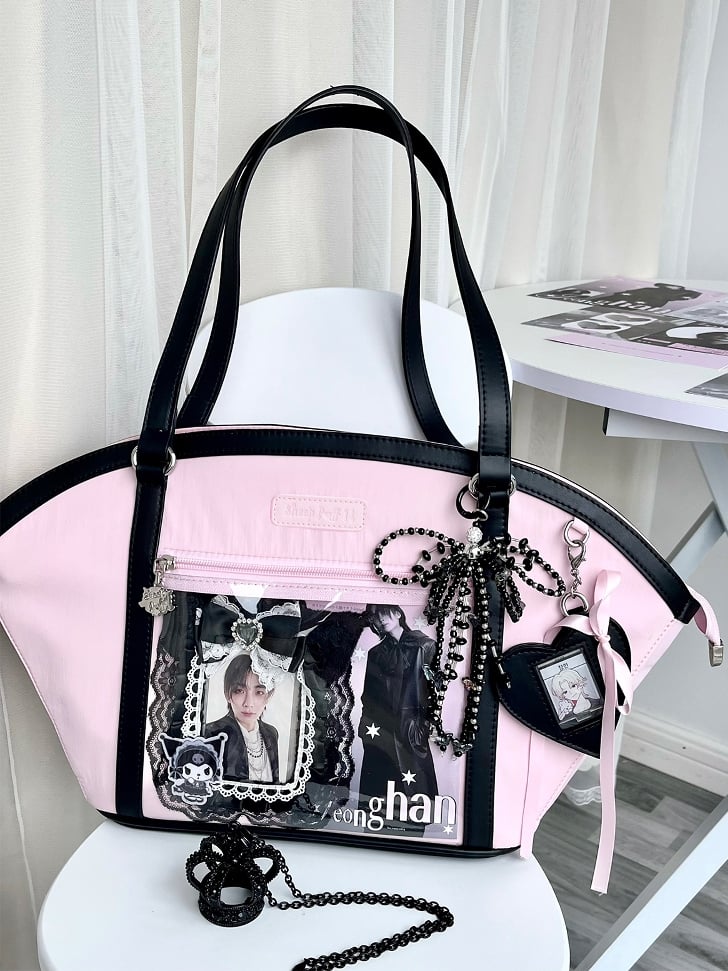 BlackPink Bag Fächerförmige Schulter Ita