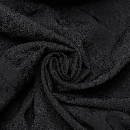 Shirt Double-collar Goth Black