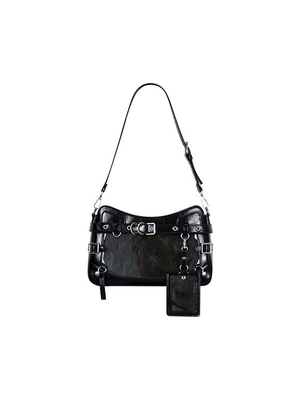 6 Colors Transparent Crossbody Ita Shoulder Bag with Cat Theme - Wudong Shop
