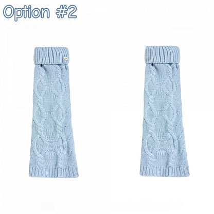 Cable Warmers Options) Slouchy (3 Leg Knit