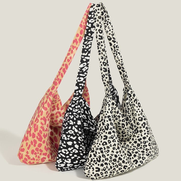 Colors Shoulder Print 3 Bag Leopard