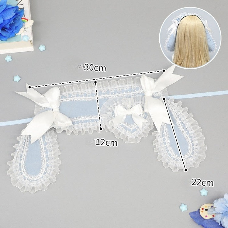 Designdetails: Besatz, Schleifenoptionen, Farbe, Spitze, Herz, Hase, 4 Ohren