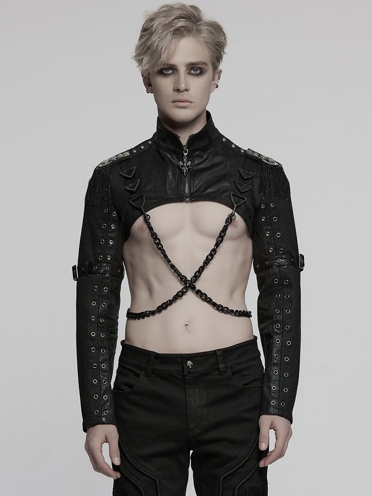 Ultra Jacket Punk Cool Black Short Men's