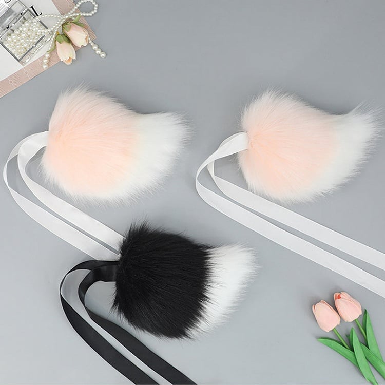 Colors Plush 4 Gradient Tail Lolita Bunny