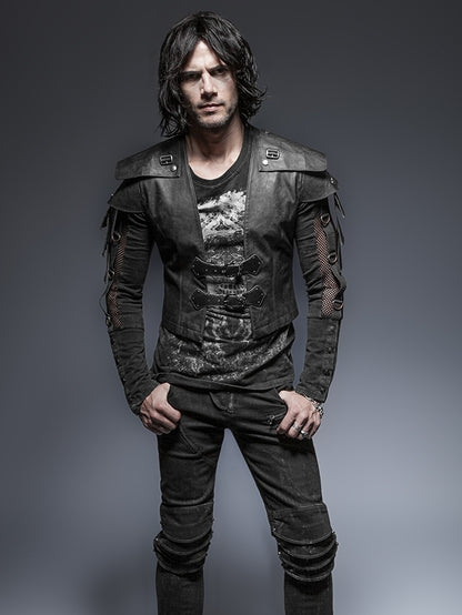 Warrior Short Jacket Black Armor