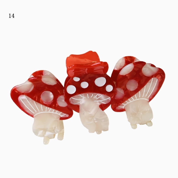 Y2K Blätter Design Krallenklammer