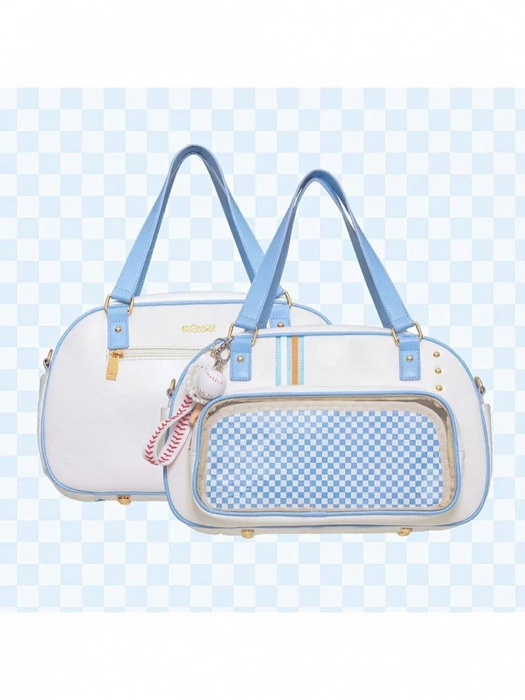 2-Color Sport Large Capacity Ita Crossbody Bag