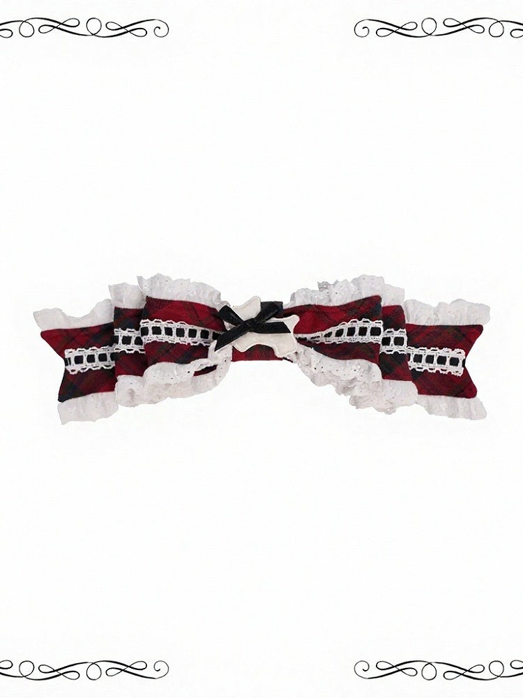 Lolita Bow Hairclip in 2 Colors - iris de nuit