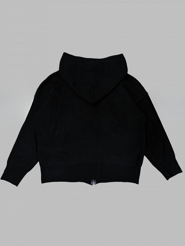 with Sweater Black Hoodie Cross