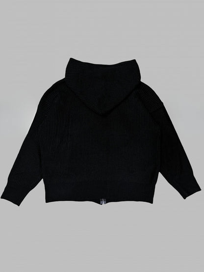 with Sweater Black Hoodie Cross