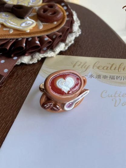 Mickey/Popcorn/Coffee/Cookie Ring Options 19