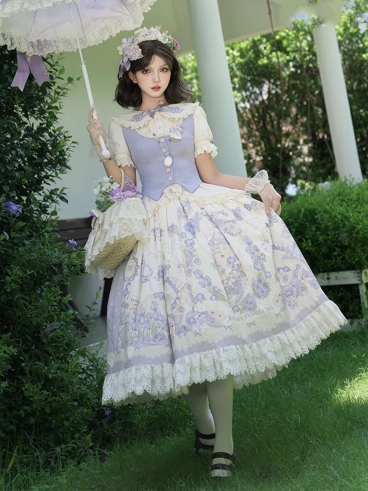 Satin Beige Woven and Handbag Lacework Bow