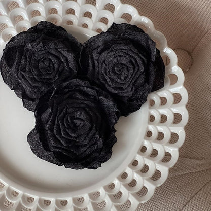 Multicolored – Color Edge 10 - Options Rose Brooch/Clip Burnt