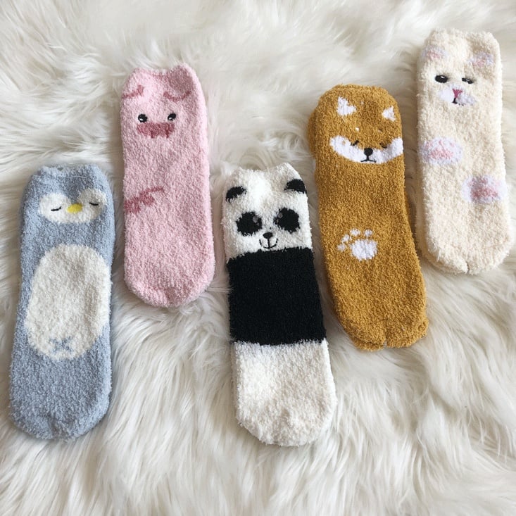 5 Options Cute Animal-Themed Warm Socks