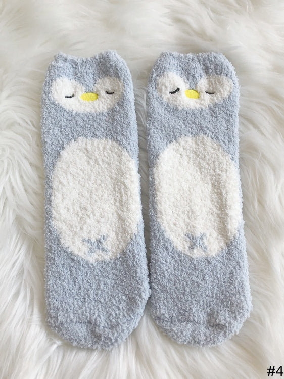 5 Options Cute Animal-Themed Warm Socks