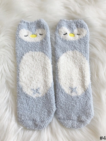 5 Options Cute Animal-Themed Warm Socks