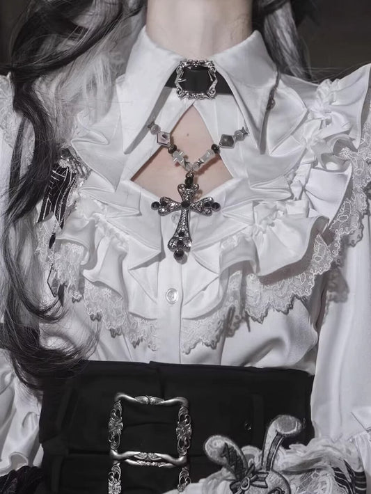 Cross Necklace Gothic Pendant