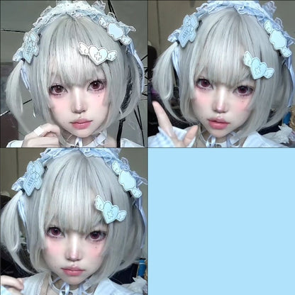 水色と白の闇かわいいアクセサリー