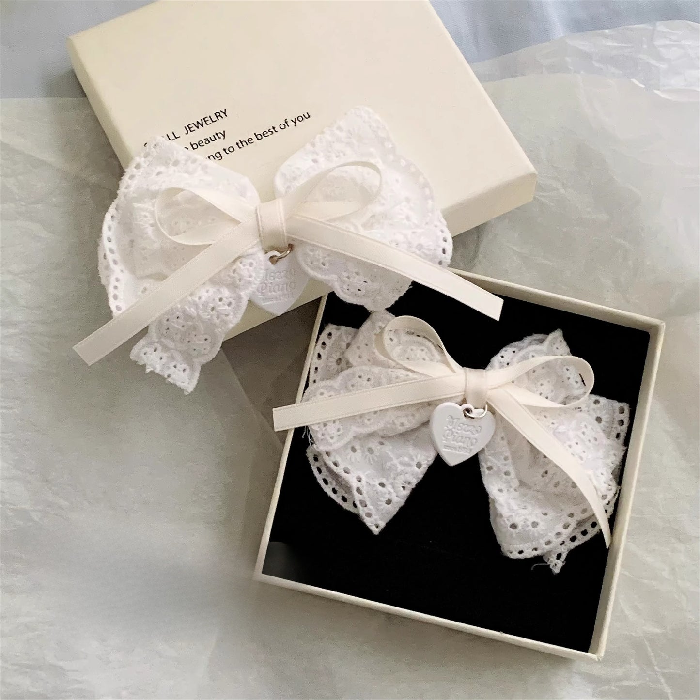 Sweet Bow Shoe Clips - Removable Lolita Shoe Accessories