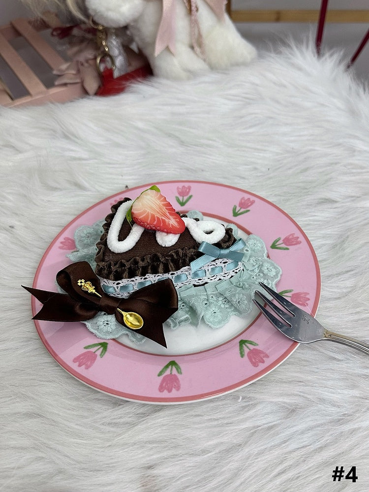 Cake 7 Sweet Shaped Lolita Mini Hat Color Triangular Options