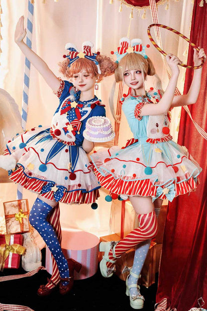 Pierrot Setup Complete Bunny Circus Dress