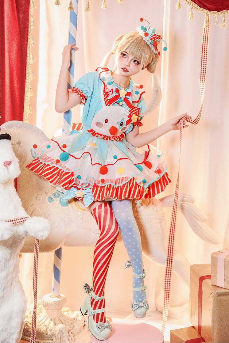 Pierrot Setup Complete Bunny Circus Dress