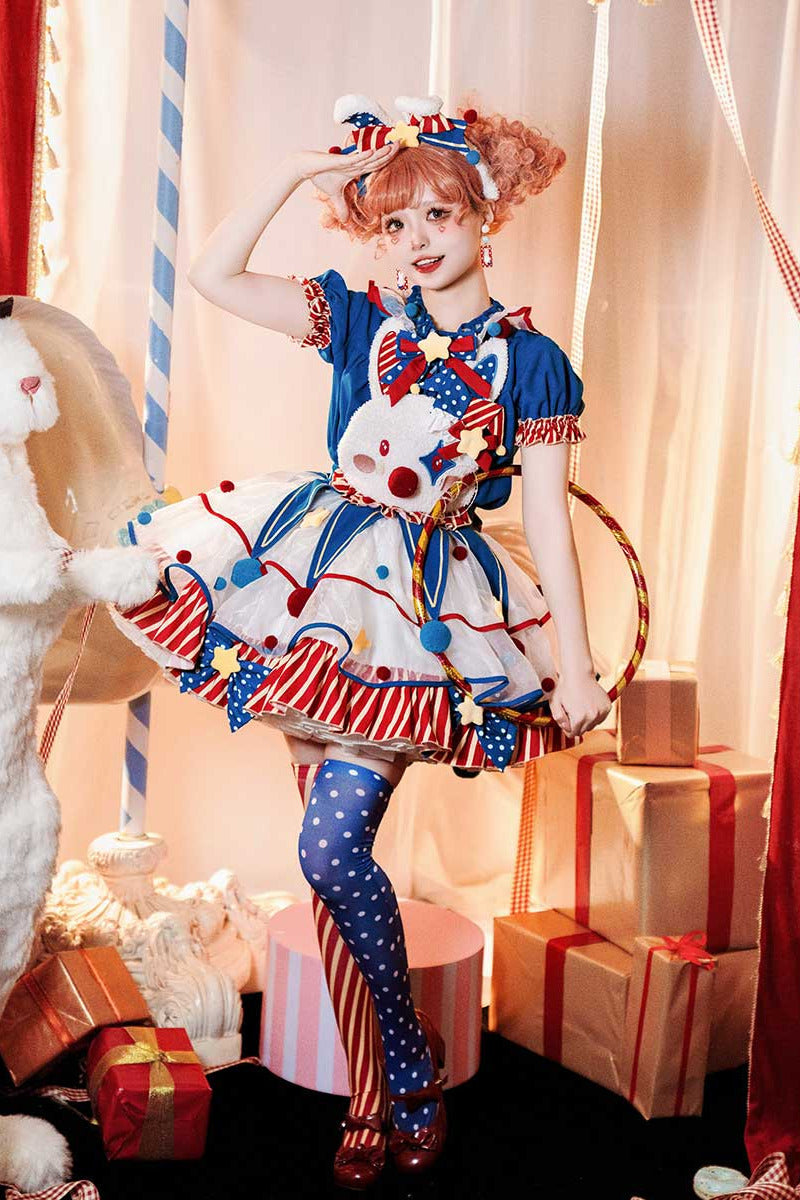 Pierrot Setup Complete Bunny Circus Dress