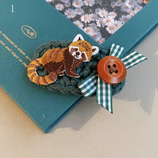 Options 6 Bowknot Hairclips Sweet