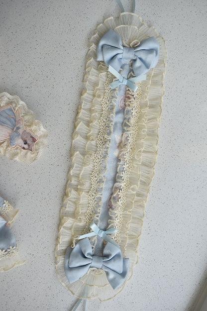 Hairband Beige Mint Blue / Pink