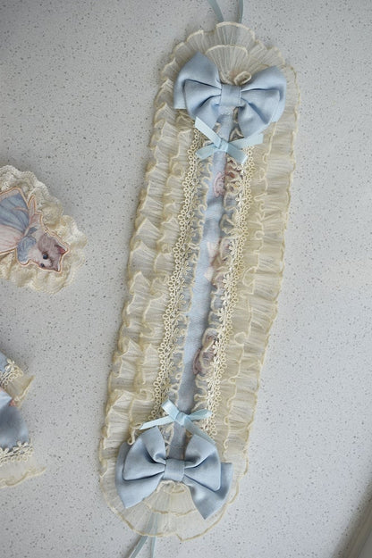 Pink Mint Blue Beige / Hairband