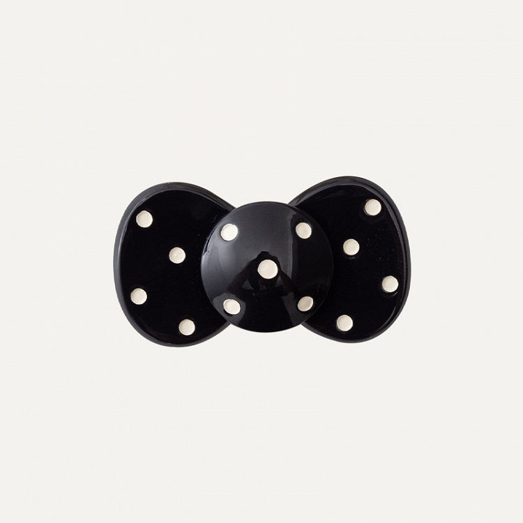 3 Hair Dot Colors Bowknot Clip