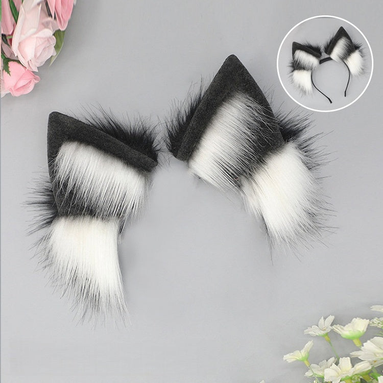 Colors Waggling 4 Covers Wolf Ear Faux Fur