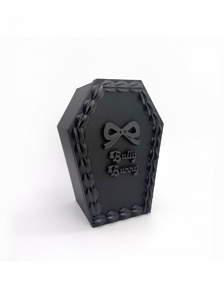 Kawaii 3D Printed Box with Bowknot Accent - Bully Bunny