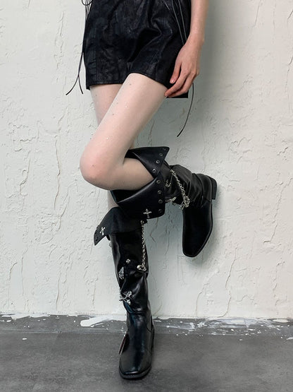 ホワイト ホワイト Y2K ラインストーン シアータイツ