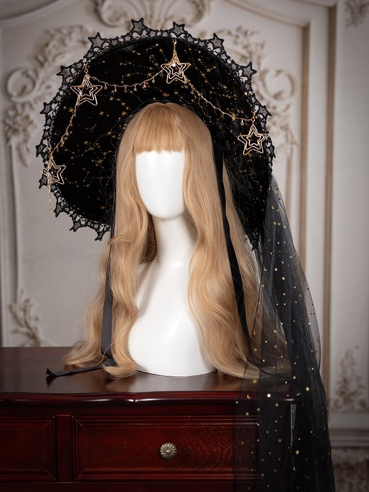 Hat Starry Night Witch