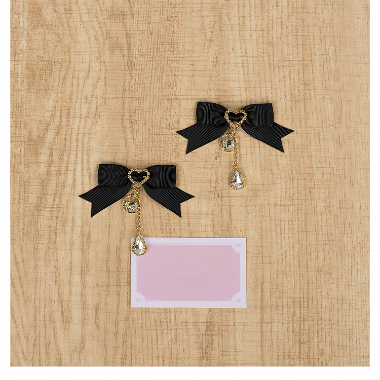 Colors 5 Kei Jirai Celestial Moon  Star Gemstone Collection Bowknot Hairclips
