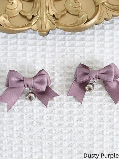 Hairclips Charm with Colors of Bowknot Bell A Pair Cute 14