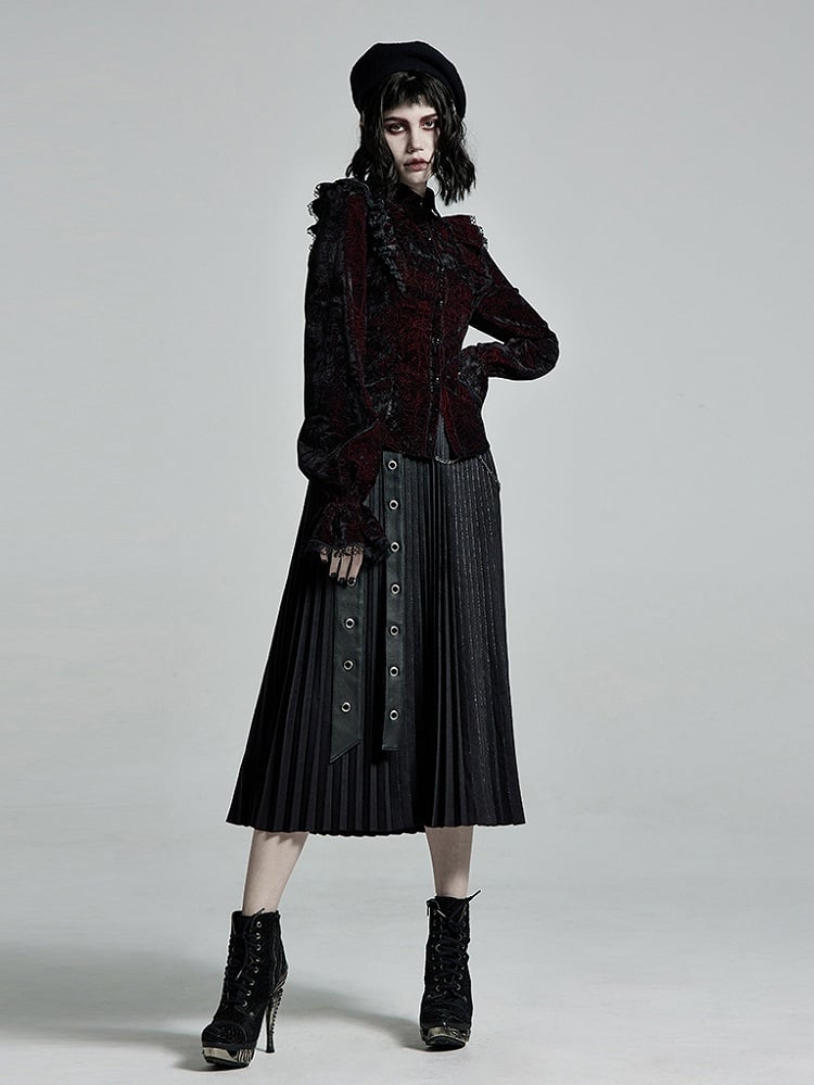 Goth Gorgeous Red Shirt