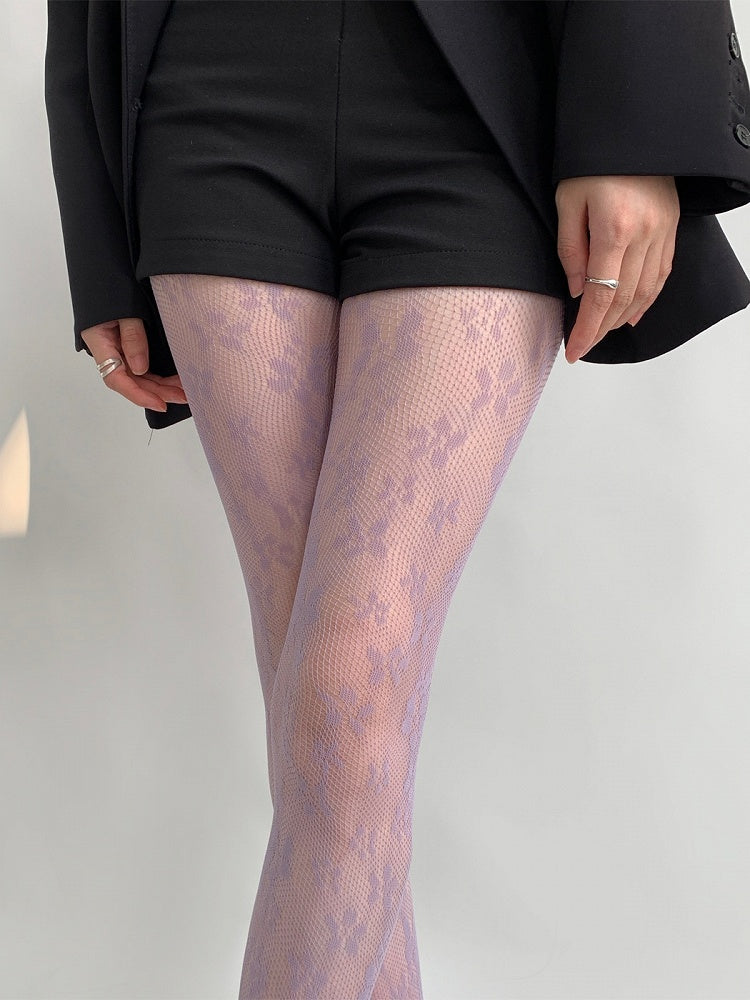 Pattern Colors Tights Lace Floral 4
